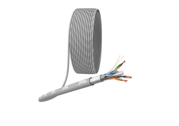 Кабель витая пара ЭРА F/UTP 4x2x23 AWG Cat 6 CU PVC 305 метров