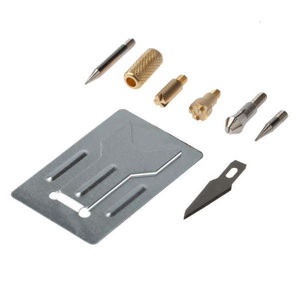 Паяльник c функцией выжигания ЭРА + 6 насадок 230В 30 Вт