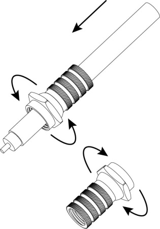 F-разъем ЭРА для кабеля RG-6 упаковка 100 шт.