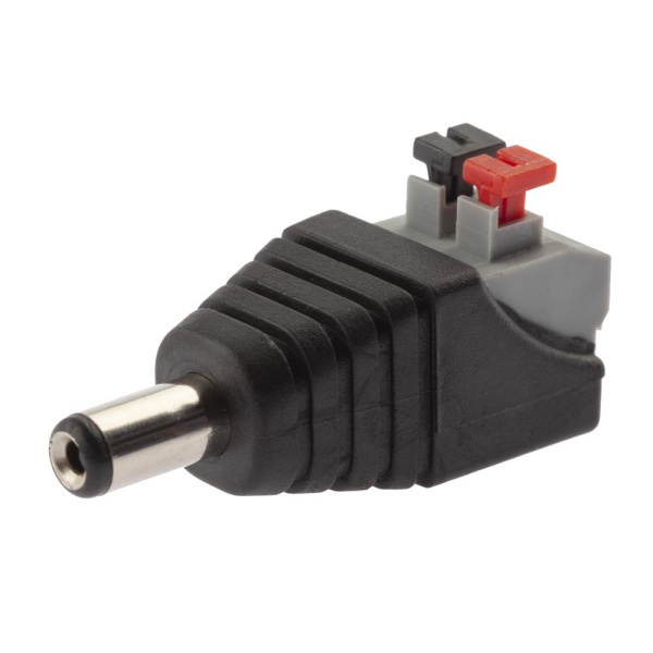 R-DC03  Разъем ЭРА  R-DC03 штекер DC питания 2. 1х5. 5 с быстрозажимной колодкой