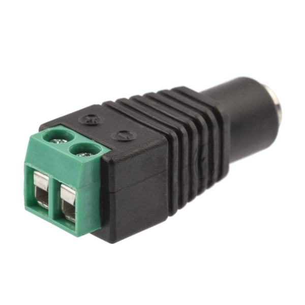 R-DC04  Разъем ЭРА R-DC04 гнездо DC питания 2.1х5.5 с клеммной колодкой упаковка 50 шт