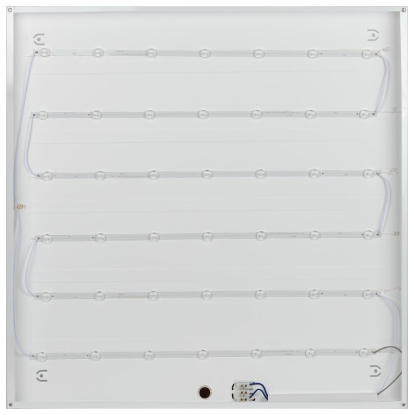 Светильник светодиодный ЭРА SPO-1-50-6K-M 50Вт 6500K 4500Лм IP40 595x595x25 с равномерной засветкой матовый