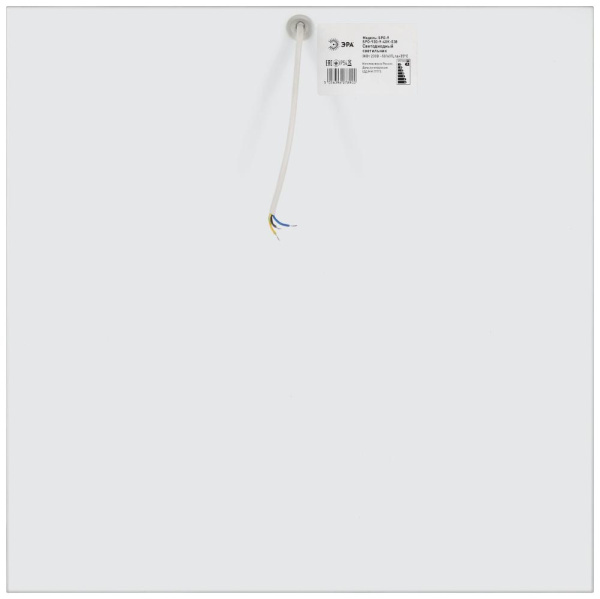 Светильник светодиодный ЭРА SPO-930-9-40K-038 38Вт 4000K 3990Лм IP54 595х595х45 матовый с равномерной засветкой