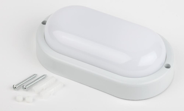 Светильник ЖКХ светодиодный ЭРА SPB-202-0-65K-015 P65 15Вт 1425Лм 6500K 200x98 ОВАЛ