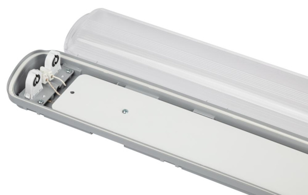 Светильник ЭРА SPP-103-0-102-060 IP65 под 2 светодиодные лампы T8 G13 LED 2x600 транзитный с отражателем 20шт в линию