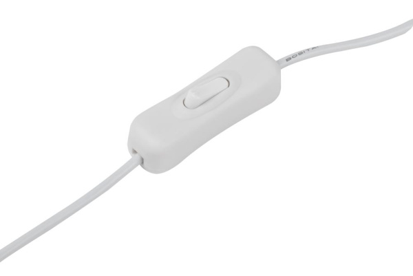 FTS-C5-plug-1,5  Кабель питания для линейного светильника ЭРА FTS-C5-plug-1,5 1,5 м с выключателем коннектор IEC C5