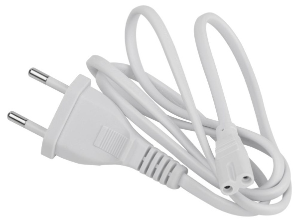 FT-С7-plug-1,5  Кабель питания для линейного светильника ЭРА FT-С7-plug-1,5 коннектор IEC C7 длина 1,5 м
