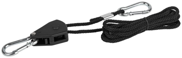 FITO-Rope 2 м  Кронштейн для ламп и светильников ЭРА FITO-rope телескопический подвес 2 м с карабином