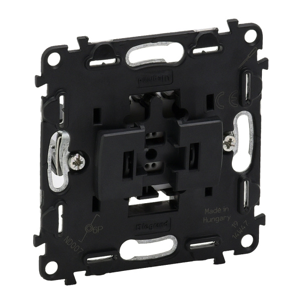 Legrand Valena Мех INMATIC Выключатель кнопочный 1-клавишный 6А 250В