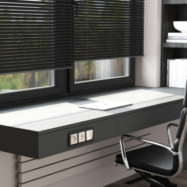 W1171743/ Розетка с заземлением, шторками и USB тип A+C (айвори акрил) W1171743