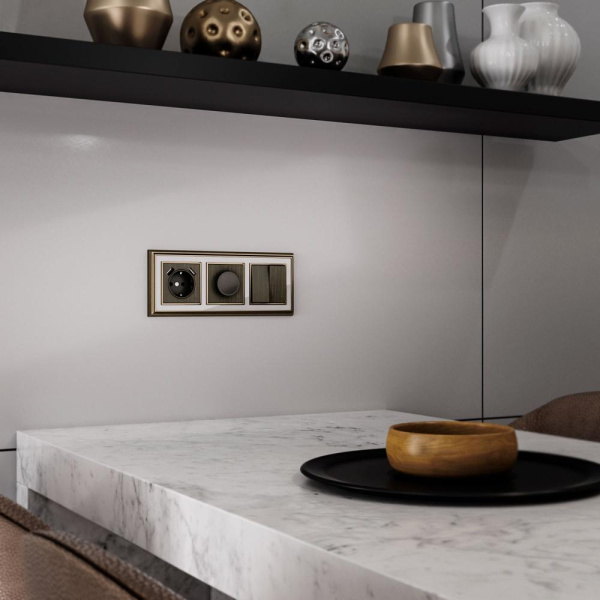 Накладка для диммера (бронзовый) W1149012