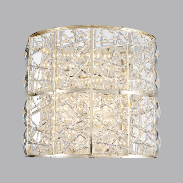 5071/32WL HALL ODL24 613 золото/прозрачный/металл/хрусталь/стекло Бра LED 15W 3700K VERSION