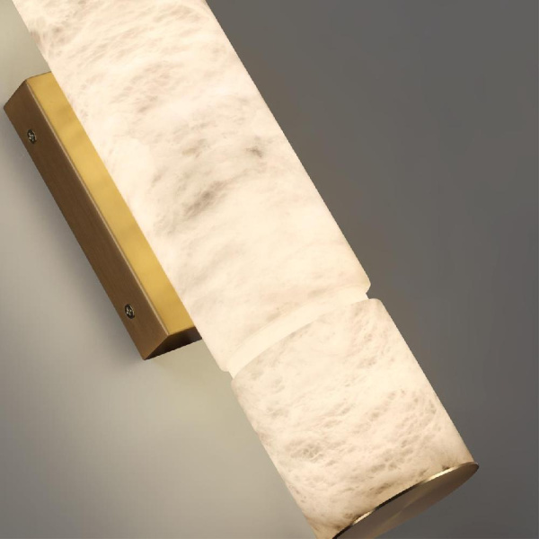 6674/12WA L-VISION ODL24 216 Настенный светильник латунь/металл/алебастр IP20 LED 12W 540Лм 3000K/3500K/4000K MARBELLA