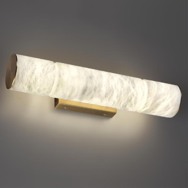 6674/12WA L-VISION ODL24 216 Настенный светильник латунь/металл/алебастр IP20 LED 12W 540Лм 3000K/3500K/4000K MARBELLA