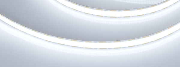 Лента COB-X1088-12mm 24V White6000 (22 W/m, IP20, 5m) (Arlight, 5 лет)