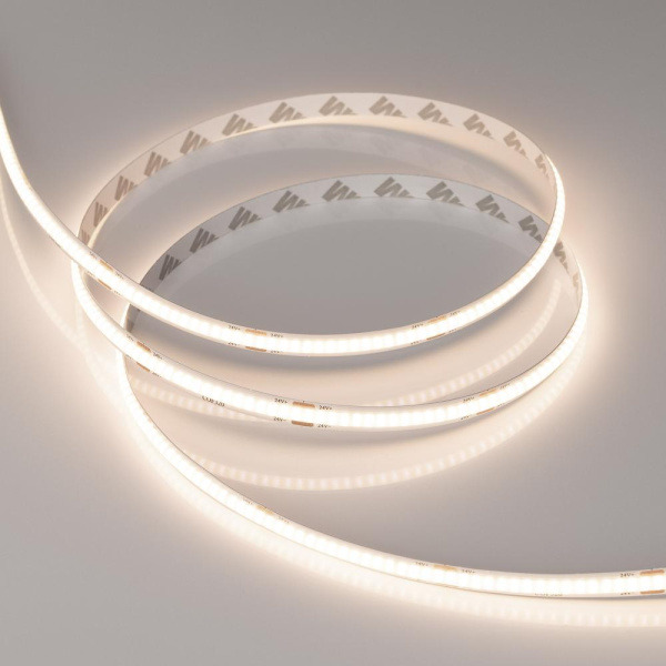 Лента COB-X320-8mm 24V Warm3500(8 W/m, IP20, CSP, 5m) (Arlight, -)