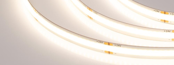 Лента COB-X378-8mm 24V Warm3500 (11.5 W/m, IP20, CSP, 5m) (Arlight, -)