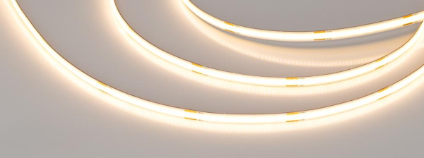Лента COB-X480-6mm 24V Warm2700 (6 W/m, IP20, CSP, 5m) (Arlight, -)
