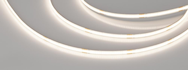 Лента COB-X480-6mm 24V Warm3500 (6 W/m, IP20, CSP, 5m) (Arlight, -)