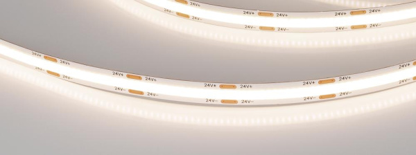 Лента COB-X544-8mm 24V Warm3500 (11.5 W/m, IP20, CSP, 5m) (Arlight, -)