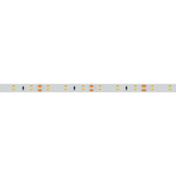 Лента RT 2-5000 12V Warm3000 (2835, 300 LED, CRI98) (Arlight, 7.2 Вт/м, IP20)