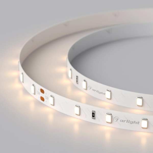 Лента RT-A60-8mm 24V Warm3000 SUN (7.2 W/m, IP20, 2835, 5m) (Arlight, -)