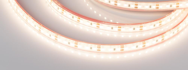 Лента RTW 2-5000PGS 12V White 2x (3528, 600 LED, LUX) (Arlight, 9.6 Вт/м, IP67)