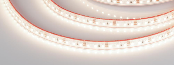 Лента RTW 2-5000PS 12V White6000 2x (3528, 600 LED, LUX) (Arlight, 9.6 Вт/м, IP67)