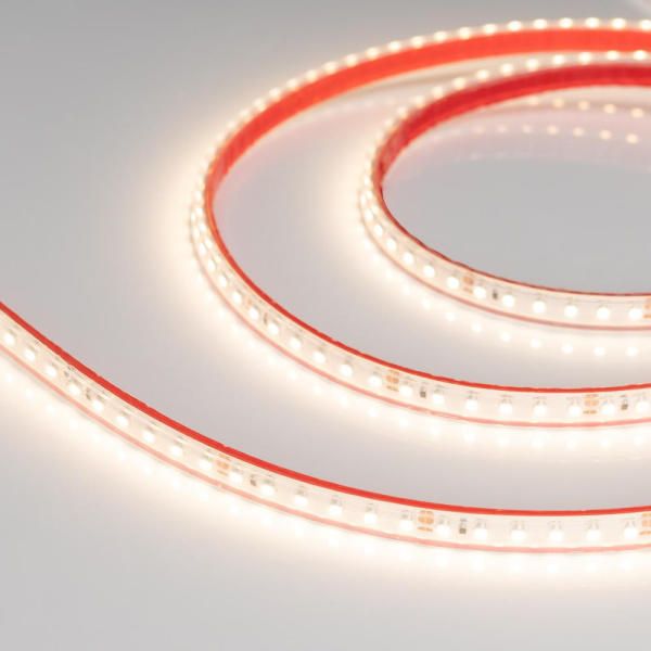 Лента RTW 2-5000PS-50m 24V Warm2700 2x (3528, 120 LED/m, LUX) (Arlight, 9.6 Вт/м, IP67)