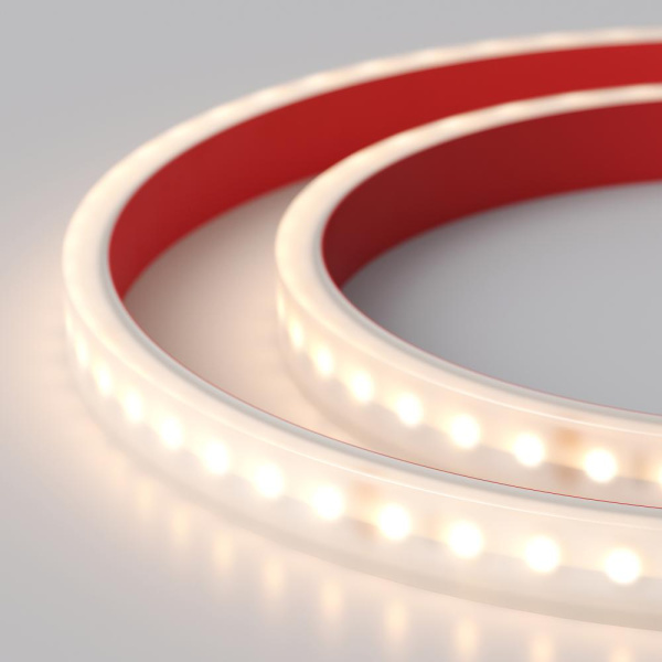 Лента RTW 2-5000PW 24V Warm2700 2x (3528, 600 LED, LUX) (Arlight, 9.6 Вт/м, IP66)