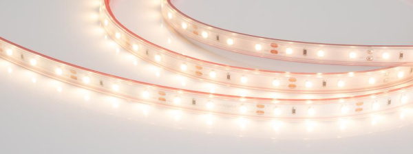 Лента RTW 2-5000PS 12V Warm2700 (3528, 300 LED, LUX) (Arlight, 4.8 Вт/м, IP67)