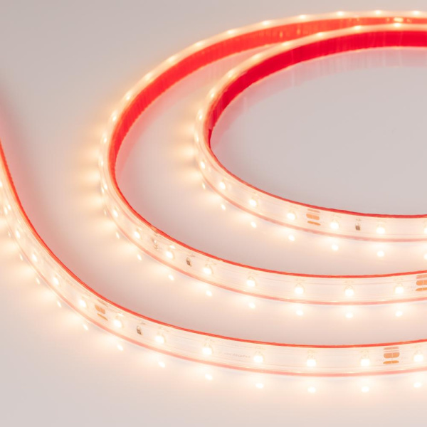 Лента RTW 2-5000PS-50m 24V Warm3000 (3528, 60 LED/m, LUX) (Arlight, 4.8 Вт/м, IP67)