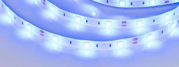 Лента герметичная RTW-SE-B30-10mm 12V Blue (7.2 W/m, IP65, 5060, 5m) (Arlight, 7.2 Вт/м, IP65)