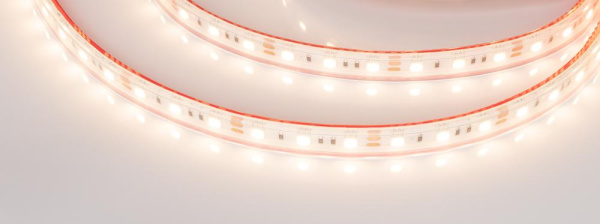 Лента RTW 2-5000PS 12V Warm3000 2x (5060, 300 LED, LUX) (Arlight, 14.4 Вт/м, IP67)
