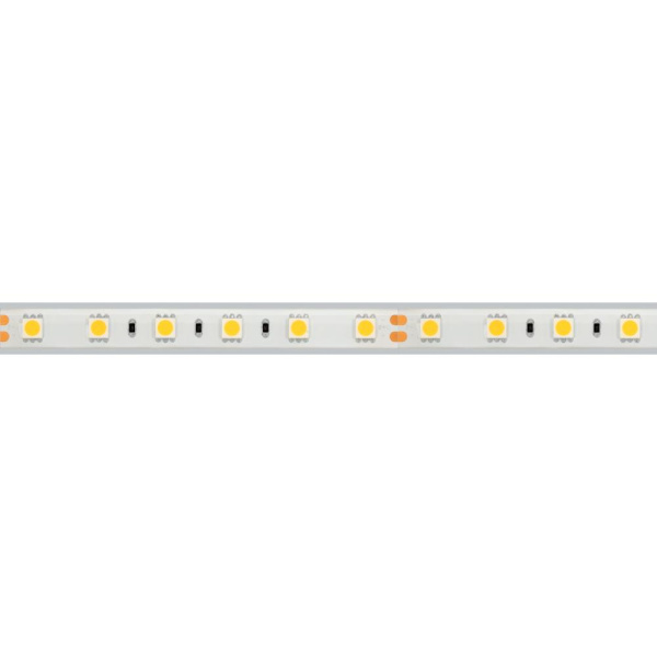 Лента RTW 2-5000PW 24V Warm2700 2x (5060, 300 LED, LUX) (Arlight, 14.4 Вт/м, IP66)