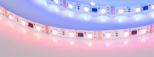 Лента DMX-B60-10mm 12V RGB-PX3 (14 W/m, IP20, 5060, 5m) (Arlight, -)