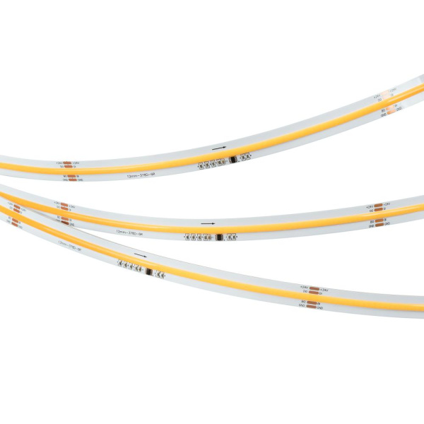 Лента SPI-COB-X378-12mm 24V White6000-PX63-BPT (7 W/m, IP20, 5m) (Arlight, бегущий огонь)