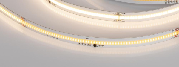 Лента SPI-COB-X378-12mm 24V Warm3000-PX63-BPT (7 W/m, IP20, 5m) (Arlight, бегущий огонь)