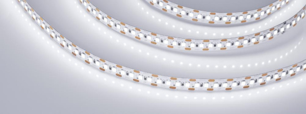 Лента RT 2-5000 24V Cx2 White6000 10mm (2835, 168 LED/m, LUX) (Arlight, 17 Вт/м, IP20)