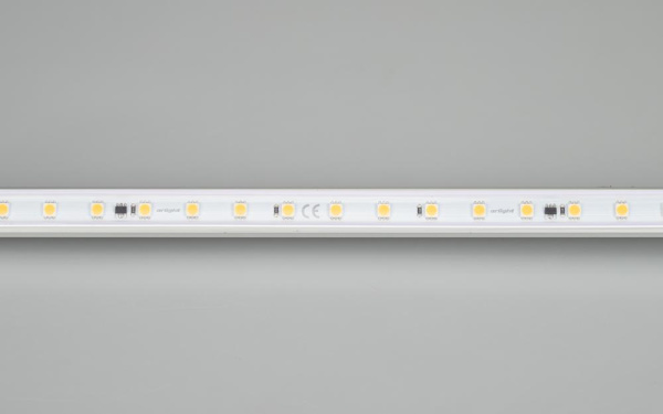 Лента ARL-50000PV-230V Day4000 (5060, 54 LED/m, WP2) (Arlight, 8 Вт/м, IP65)