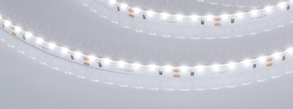 Лента RS-S120-8mm 24V White6000 (9.6 W/m, IP20, 3014, 5m) (Arlight, боковое свечение)