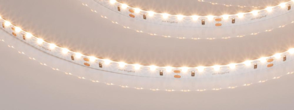 Лента RS-S120-8mm 24V Warm3000 (9.6 W/m, IP20, 3014, 5m) (Arlight, боковое свечение)