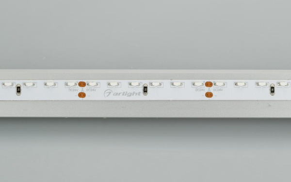 Лента RS 2-5000 24V Cool 10K 2x (3014, 120 LED/m, LUX) (Arlight, 9.6 Вт/м, IP20)