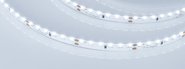 Лента RS 2-5000 24V Cool 10K 2x (3014, 120 LED/m, LUX) (Arlight, 9.6 Вт/м, IP20)