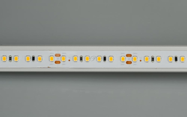 Лента IC2-20000 24V White6000 2x 12mm (2835, 120 LED/m, Long) (Arlight, 9.6 Вт/м, IP20)
