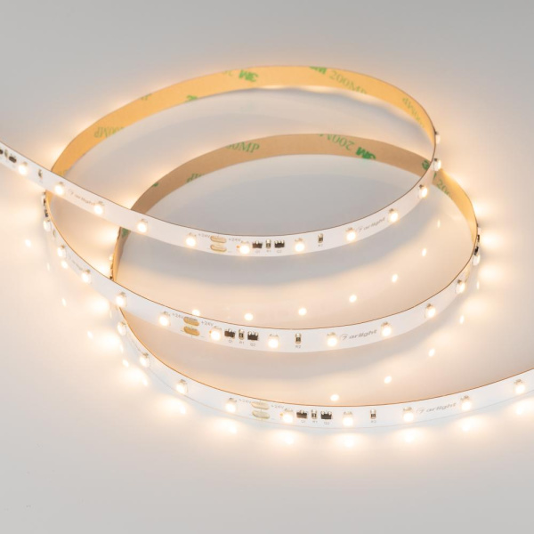 Лента RT-10000 24V Warm2700 (3528, 60 LED/m, 10m) (Arlight, 4.8 Вт/м, IP20)