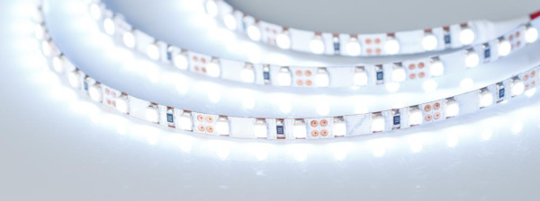 Лента RT 2-5000 12V Cool 15K 5mm 2x (3528, 600 LED, LUX) (Arlight, 9.6 Вт/м, IP20)