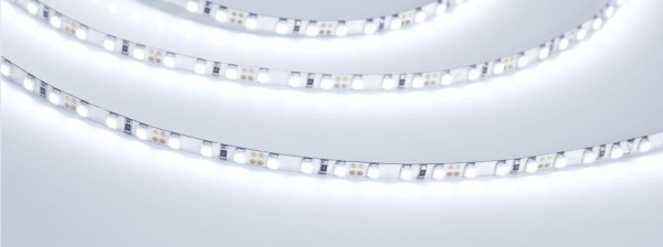 Лента RT 2-5000 12V Cool 8K 5mm 2x (3528, 600 LED, LUX) (Arlight, 9.6 Вт/м, IP20)