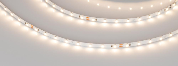 Лента RT-A80-5mm 24V Warm3000 (5 W/m, IP20, 2835, 5m) (Arlight, Открытый)