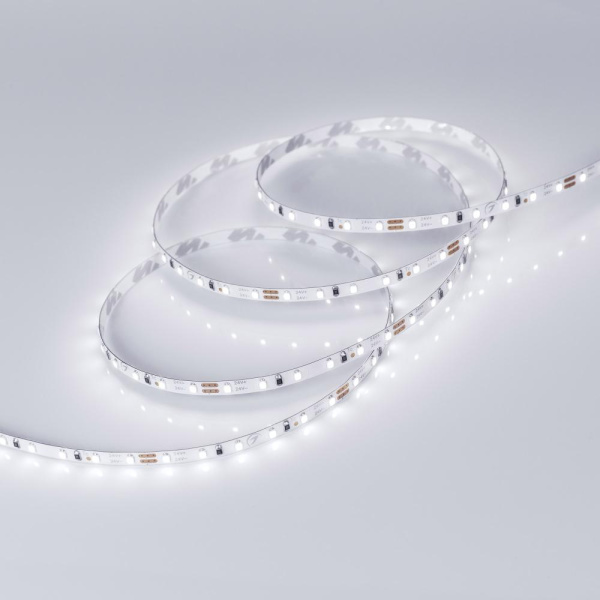 Лента MICROLED-5000L 24V White5500 4mm (2216, 120 LED/m, LUX) (Arlight, 5.4 Вт/м, IP20)